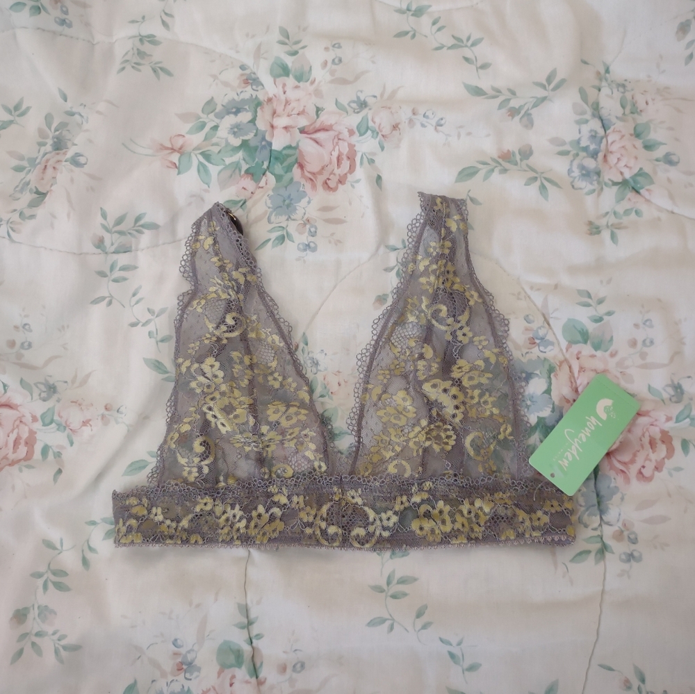 NWT Honeydew Intimates Camellia Built Up Bralette